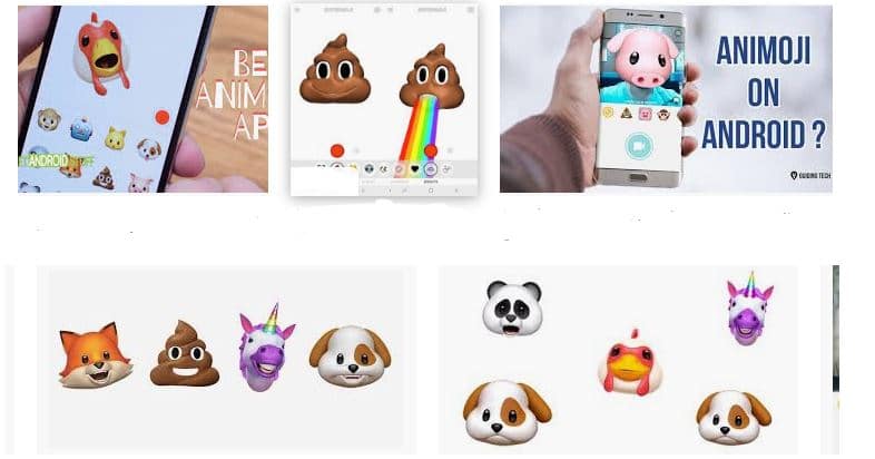 aplicaciones para animojis en android