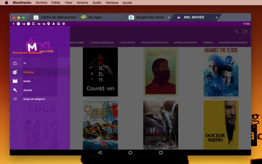 instalar mxl movies en mac