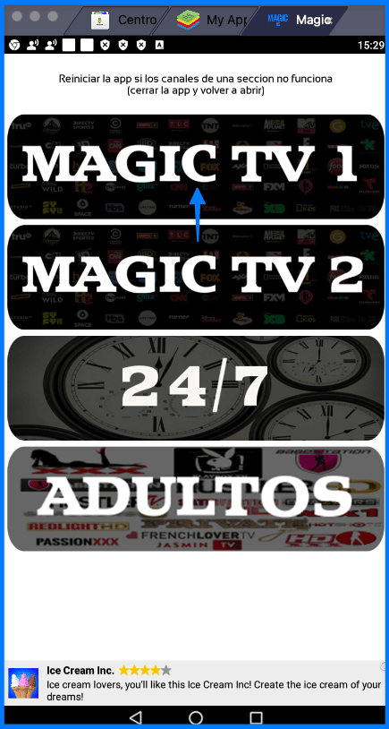 magic tv gratis, magic tv apk contraseña, magis apk, descargar magis tv para pc